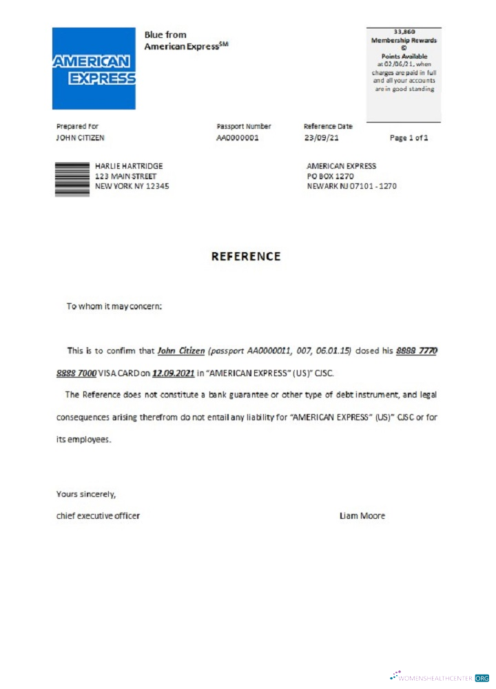 Download USA American Express closure reference Photoshop template